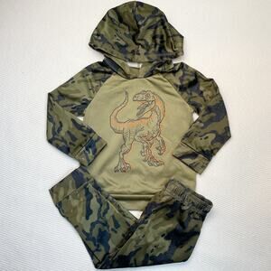 Jumping Beans Camo Dinosaur Outfit
